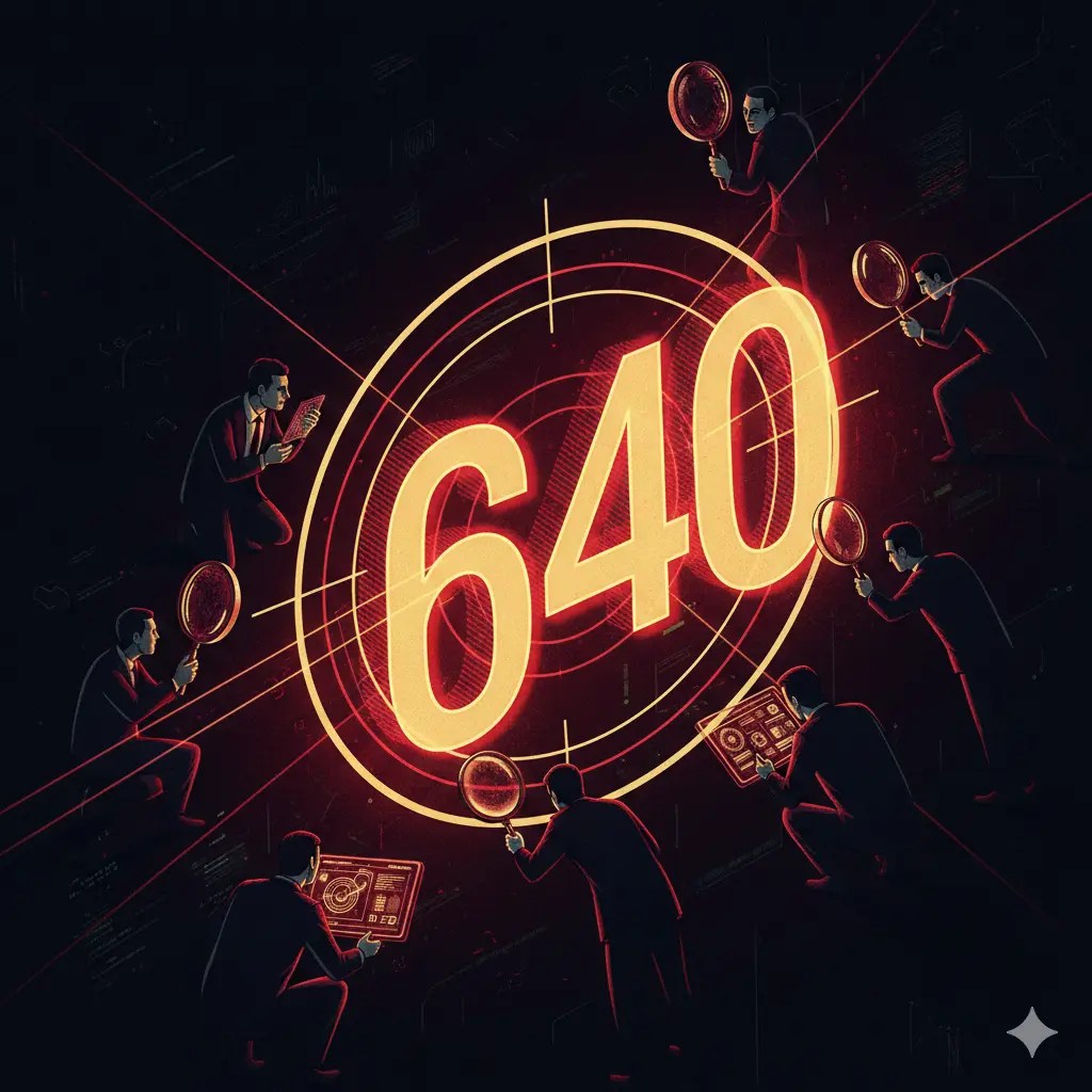 Credit score number displayed as a target with lenders analyzing it to price loans against borrowers