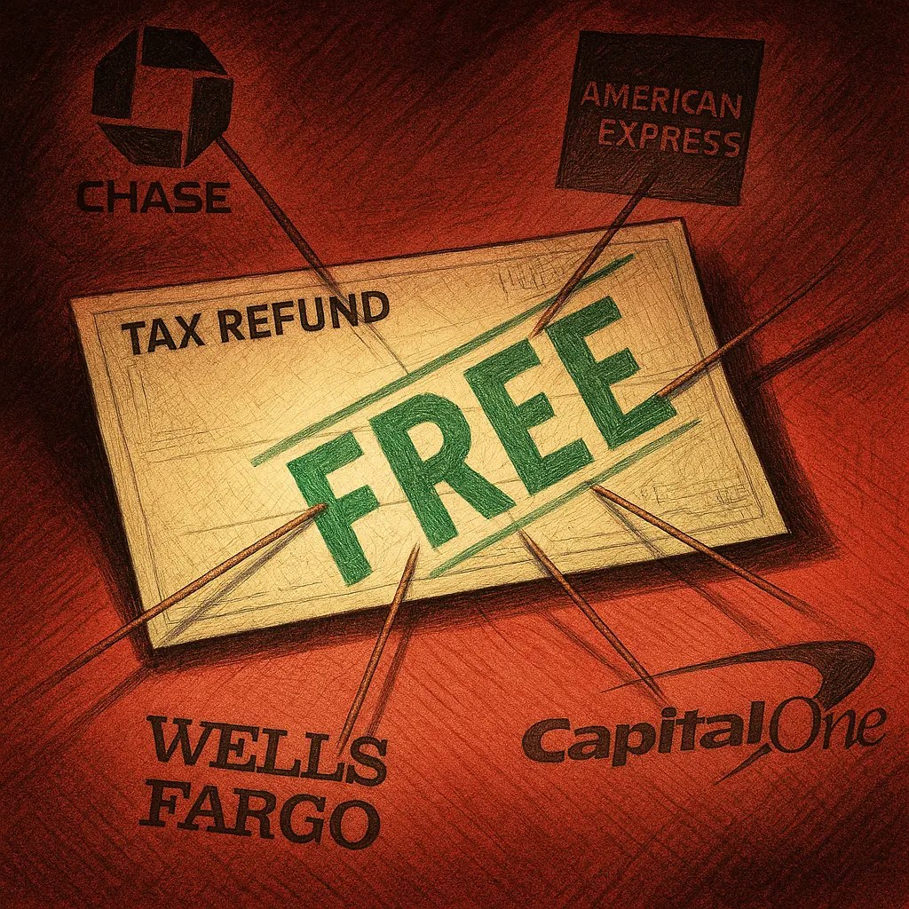 `Tax refund advance loan advertised as free with hidden strings attached showing real costs for emergency money help 2026