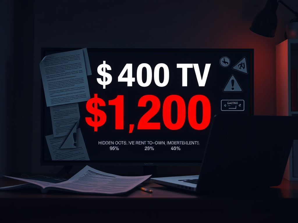 Rent-to-Own: The Store That Sells You a $400 TV for $1,200 — And Installed Spyware on Your Laptop While It Did It