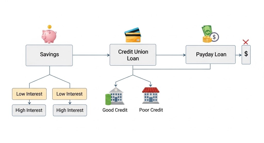 emergency-borrowing-decision-tree