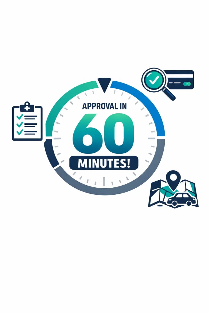 Infographic showing 3 steps to fund a vet bill: itemized estimate, soft credit check, and rural vet search.